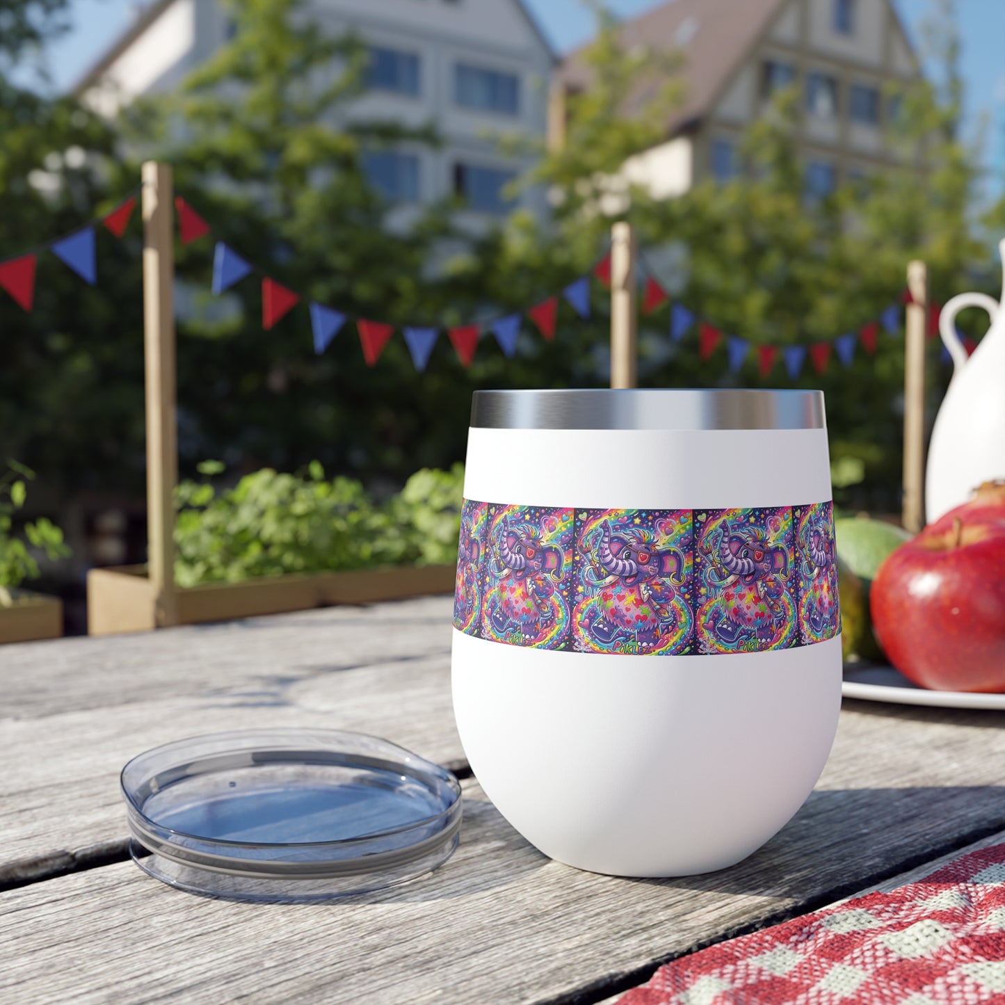 Piklez™ 40oz Copper Vacuum Insulated Cup – "Magic Paint!" Graphic | Smile Universe Collection