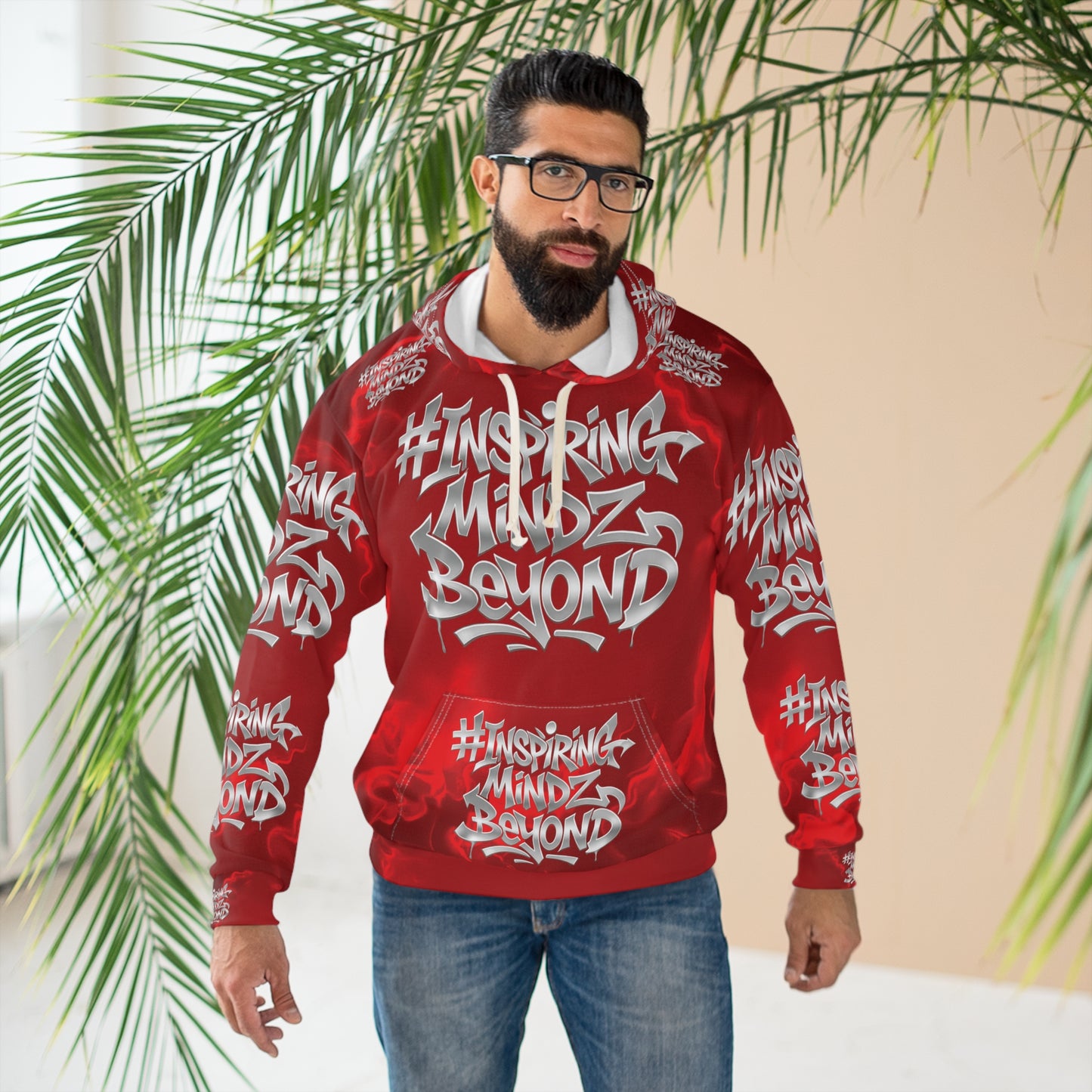 Inspiring Mindz Beyond AOP Hoodie