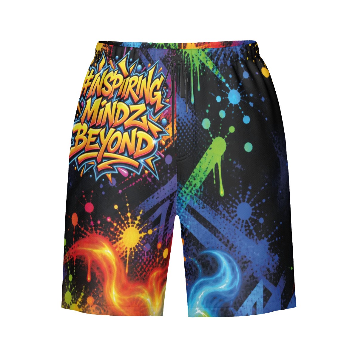 Men’s AOP Beach Shorts – Inspiring Mindz Beyond