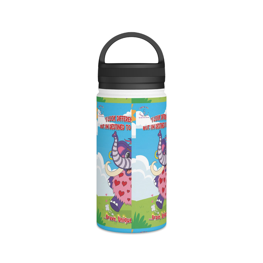 Piklez™ Stainless Steel Water Bottle with Handle Lid – “Destined to Shine” | Smile Universe Collection