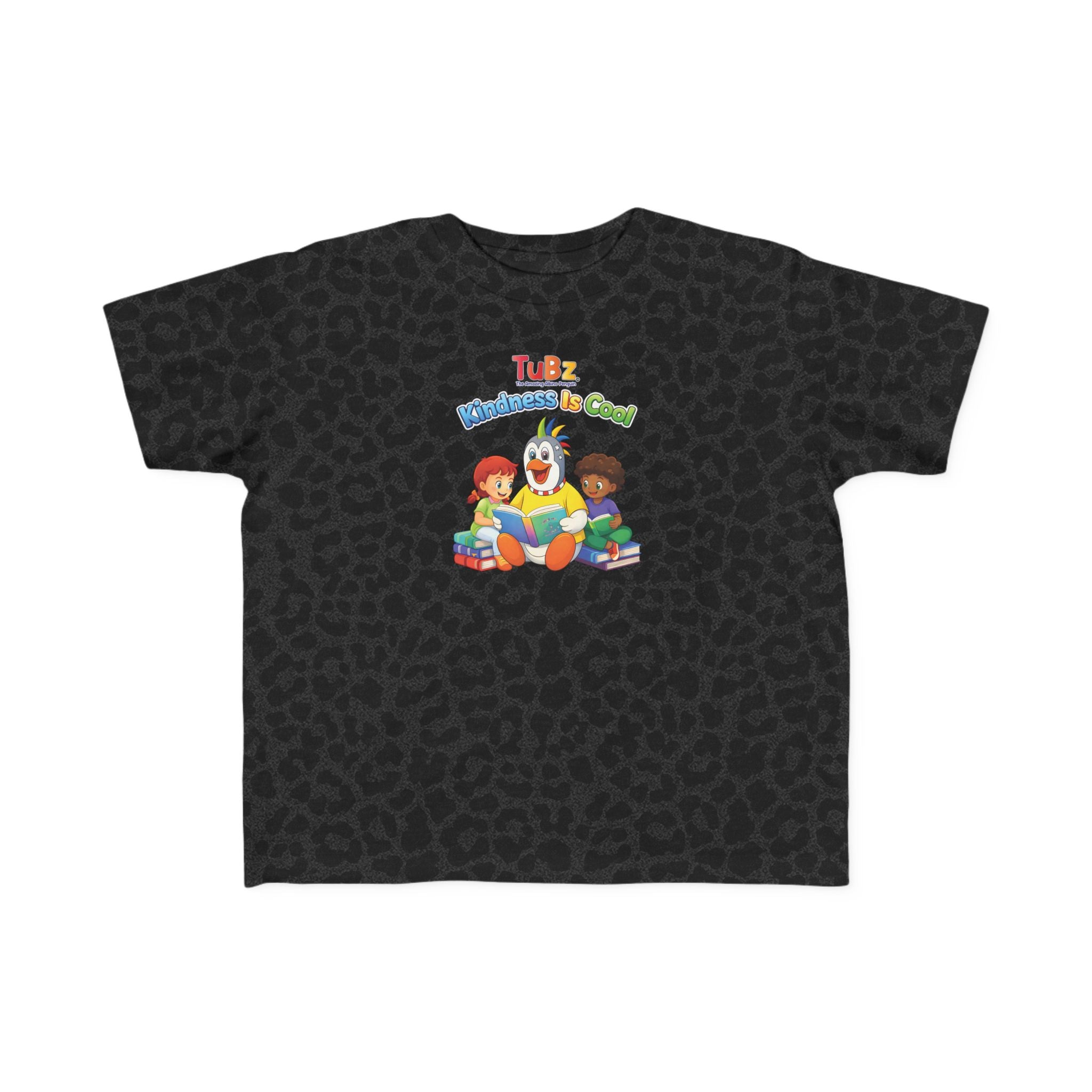 TuBz™ "Kindness Is Cool" Kids T-Shirt - Positive Message Graphic Tee | Smile Universe TuBz4Kidz