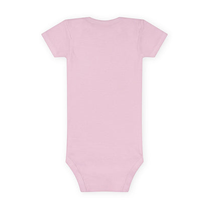 Potz™ Baby Short Sleeve Onesie® – "My ADHD Means Always Dreaming, Highly Determined" Graphic Bodysuit | Smile Universe Collection