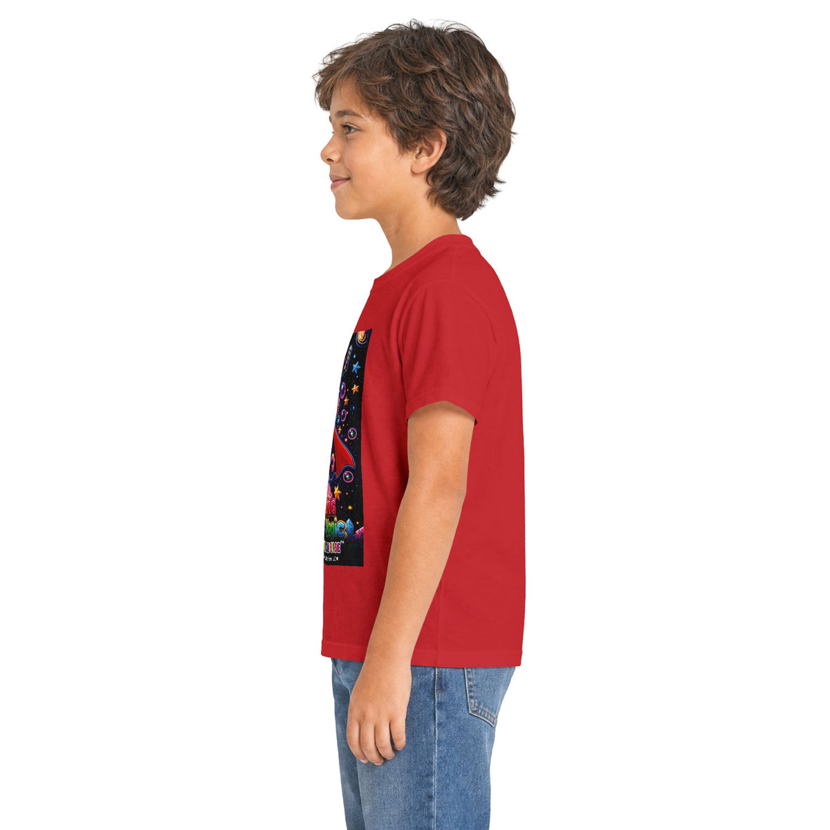 Panz™ Kids Softstyle Tee – "My Mind is Full of Magic" Graphic | Smile Universe Collection