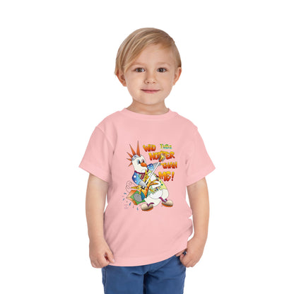 TuBz™ Rockstar Kids T-Shirt - "Who Hotter Than Me!" Graphic Tee | Smile Universe TuBz4Kidz Collection