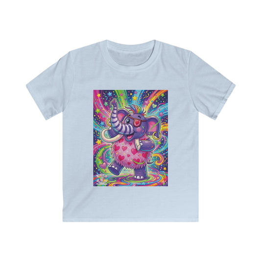 Piklez™ Kids Softstyle Tee – "Born to Celebrate!" Graphic Shirt | Smile Universe Collection