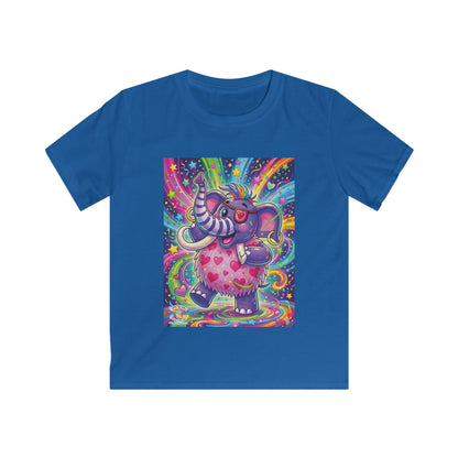Piklez™ Kids Softstyle Tee – "Born to Celebrate!" Graphic Shirt | Smile Universe Collection