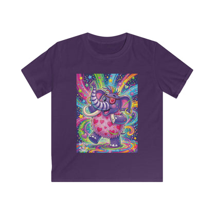 Piklez™ Kids Softstyle Tee – "Born to Celebrate!" Graphic Shirt | Smile Universe Collection