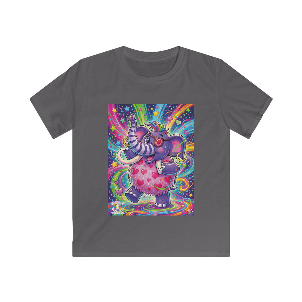 Piklez™ Kids Softstyle Tee – "Born to Celebrate!" Graphic Shirt | Smile Universe Collection