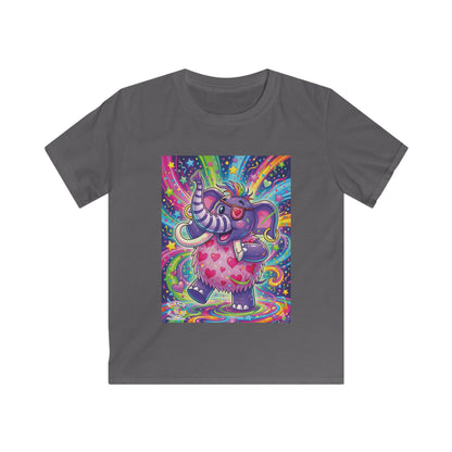 Piklez™ Kids Softstyle Tee – "Born to Celebrate!" Graphic Shirt | Smile Universe Collection