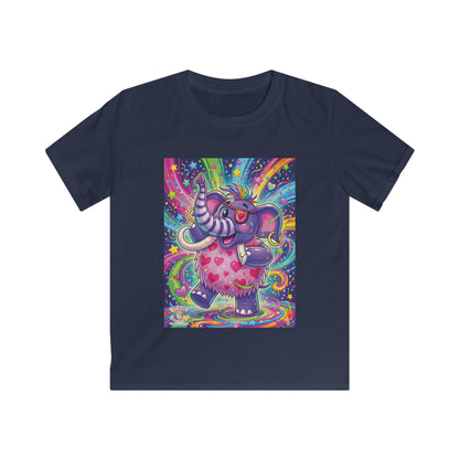 Piklez™ Kids Softstyle Tee – "Born to Celebrate!" Graphic Shirt | Smile Universe Collection