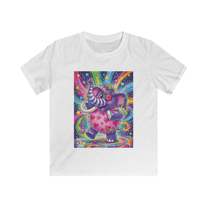 Piklez™ Kids Softstyle Tee – "Born to Celebrate!" Graphic Shirt | Smile Universe Collection