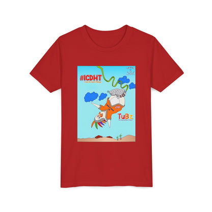 TuBz™ "I Can Do Hard Things" Youth T-Shirt | Youth Short Sleeve Tee - Motivational Kids Graphic Tee