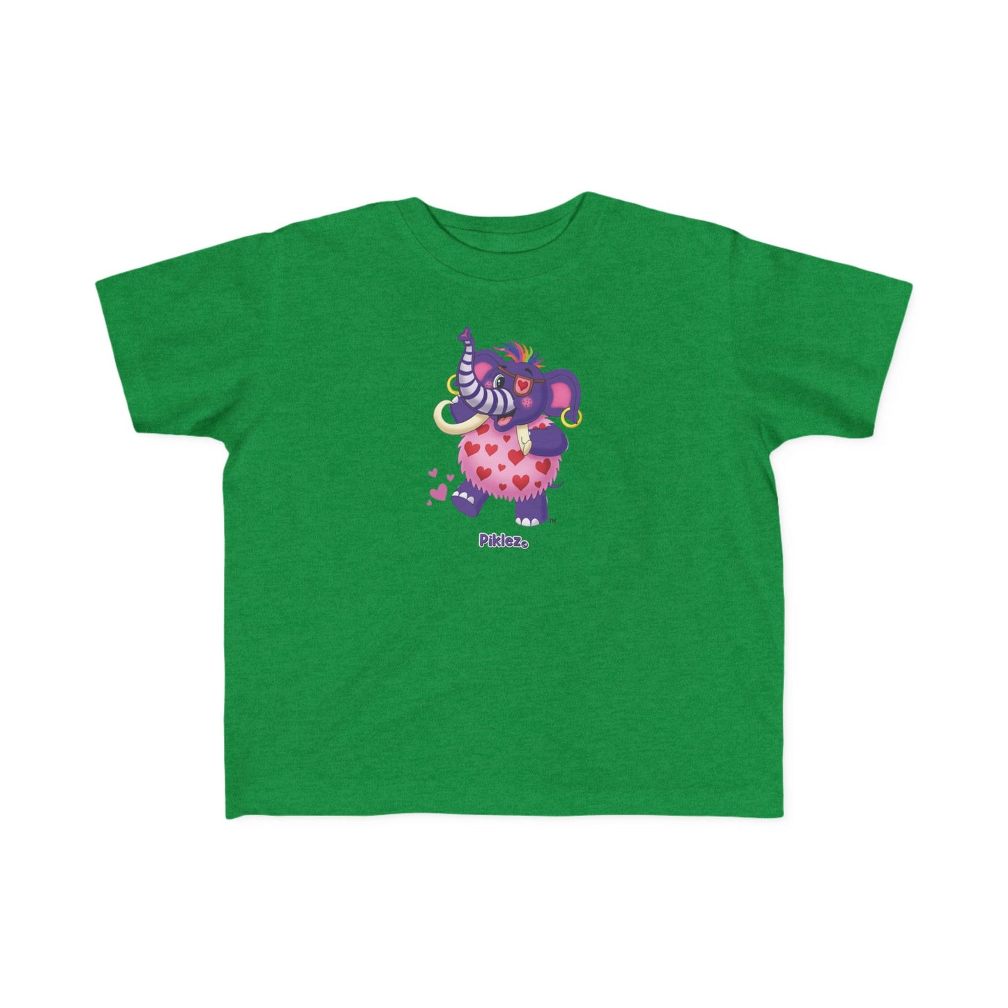 Piklez™ Toddler's Fine Jersey Tee – "Full of Love!" Graphic Shirt | Smile Universe Collection