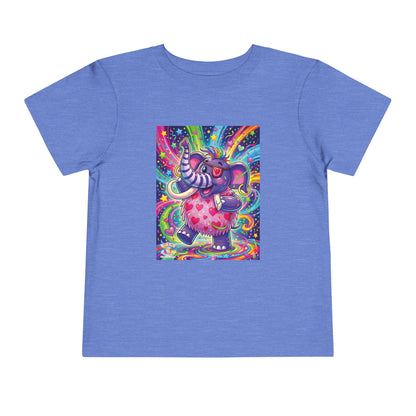 Piklez™ Toddler Short Sleeve Tee – "Born to Celebrate!" Graphic Shirt | Smile Universe Collection