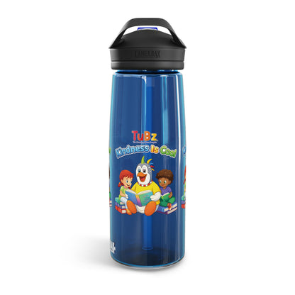 TuBz™ "Kindness Is Cool" Kids Water Bottle - School Hydration Bottle | Smile Universe TuBz4Kidz