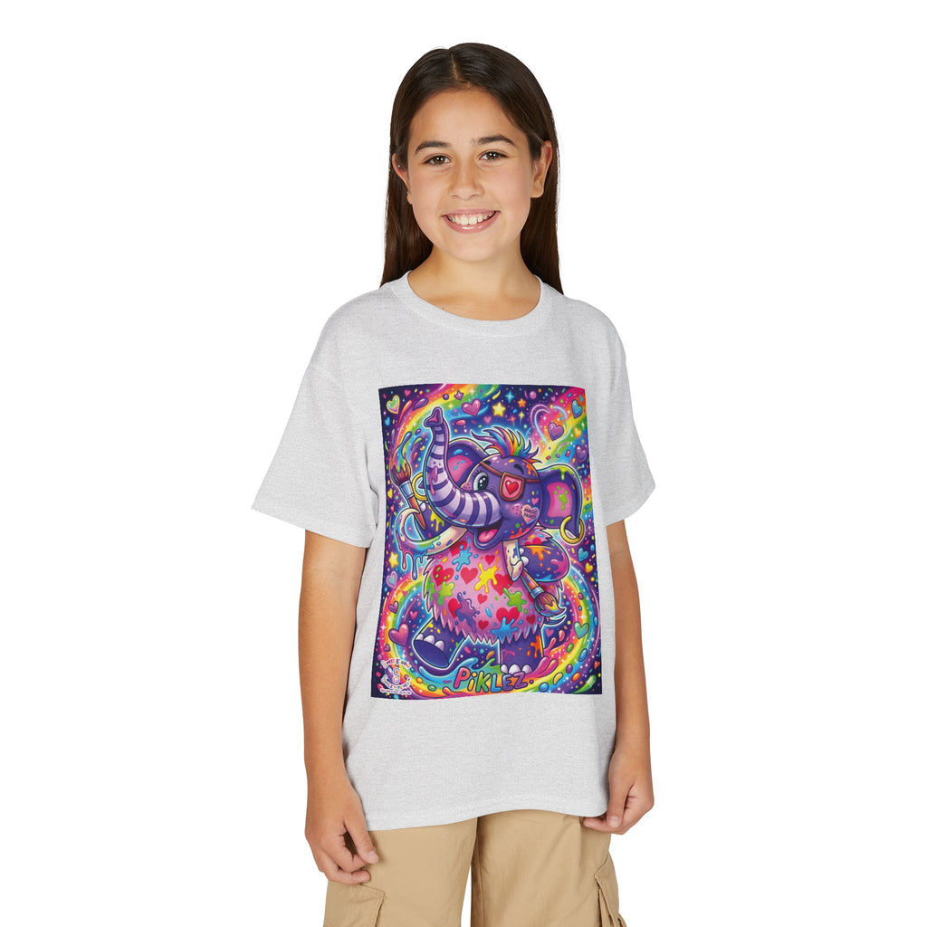 Piklez™ Youth DryBlend® T-Shirt – "Magic Paint!" Graphic Shirt | Smile Universe Collection