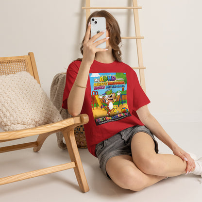 Potz™ Unisex Heavy Cotton™ Tee – "My ADHD Means Always Dreaming, Highly Determined" Graphic Tee | Smile Universe Collection