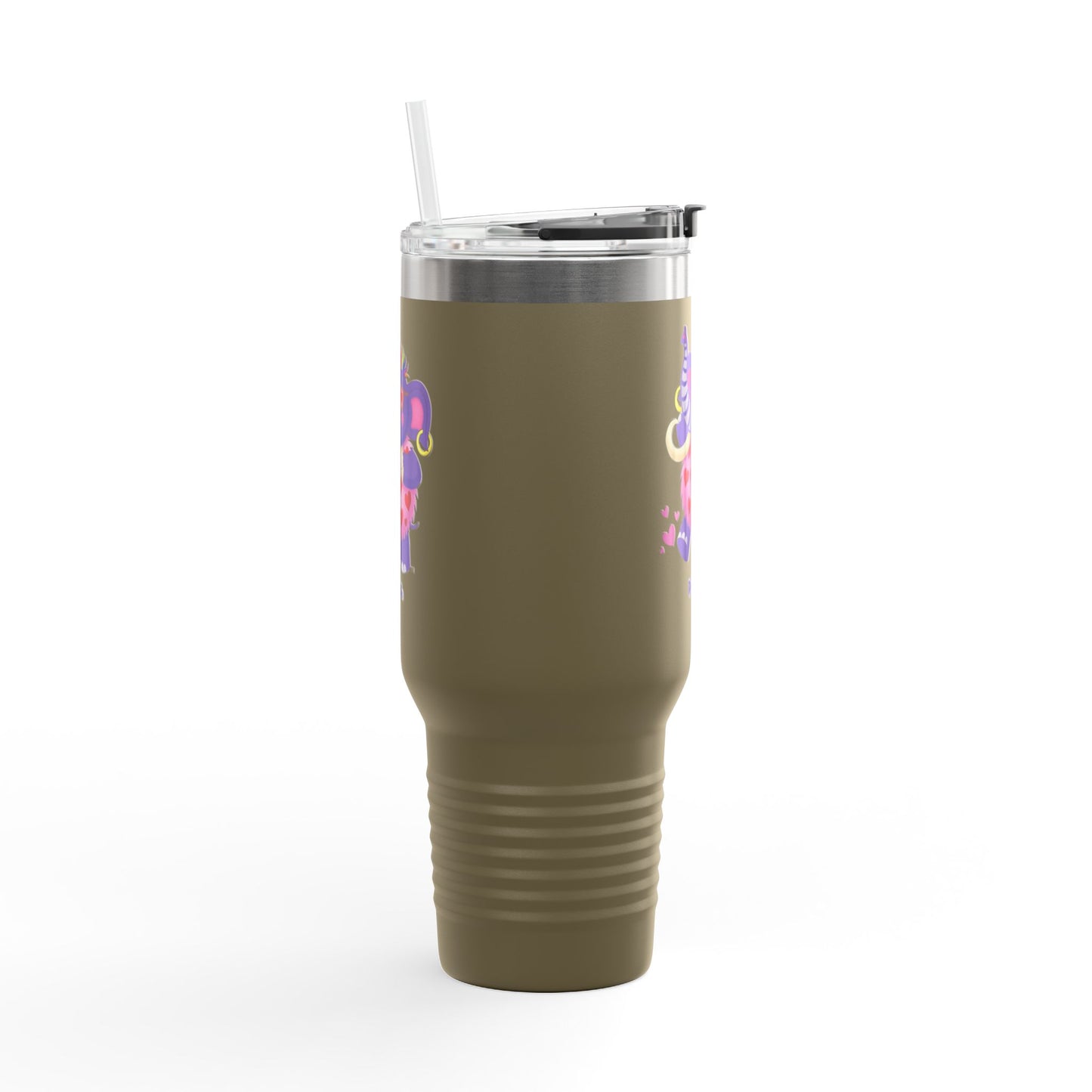 Piklez™ 40oz Insulated Travel Mug – "Full of Love!" Graphic | Smile Universe Collection
