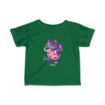 Piklez™ Infant Fine Jersey Tee – "Full of Love!" Graphic Shirt | Smile Universe Collection