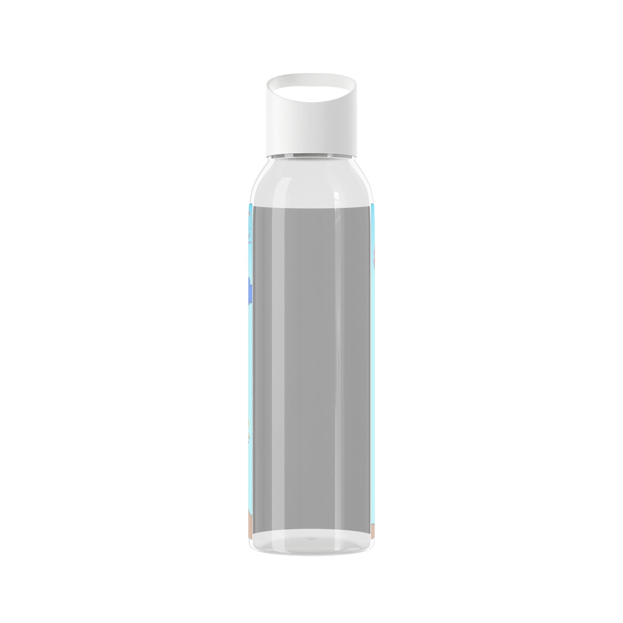 TuBz™ "I Can Do Hard Things" Sky Water Bottle - Lightweight Kids Bottle | TuBz4Kidz