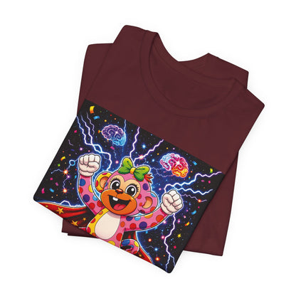 Panz™ Unisex Jersey Short Sleeve Tee For Adult– "My Energy is Powerful" Graphic Tee | Smile Universe Collection