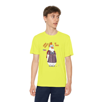 TuBz™ "Being Smart Iz Kool" Youth Competitor T- Shirt - Character Dress-Up Graphic Tee