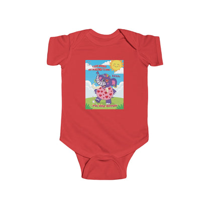 Piklez™ Infant Fine Jersey Bodysuit – “Destined to Shine” | Smile Universe Collection