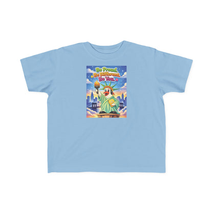 TuBz™ "Be Proud. Be Different. Be You." Kids T-Shirt - Inspirational Graphic Tee