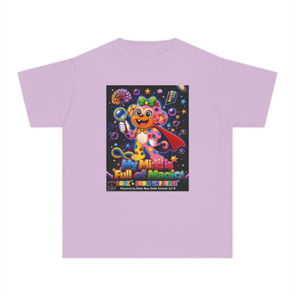 Panz™ Youth Midweight Tee – "My Mind is Full of Magic" Graphic | Smile Universe Collection
