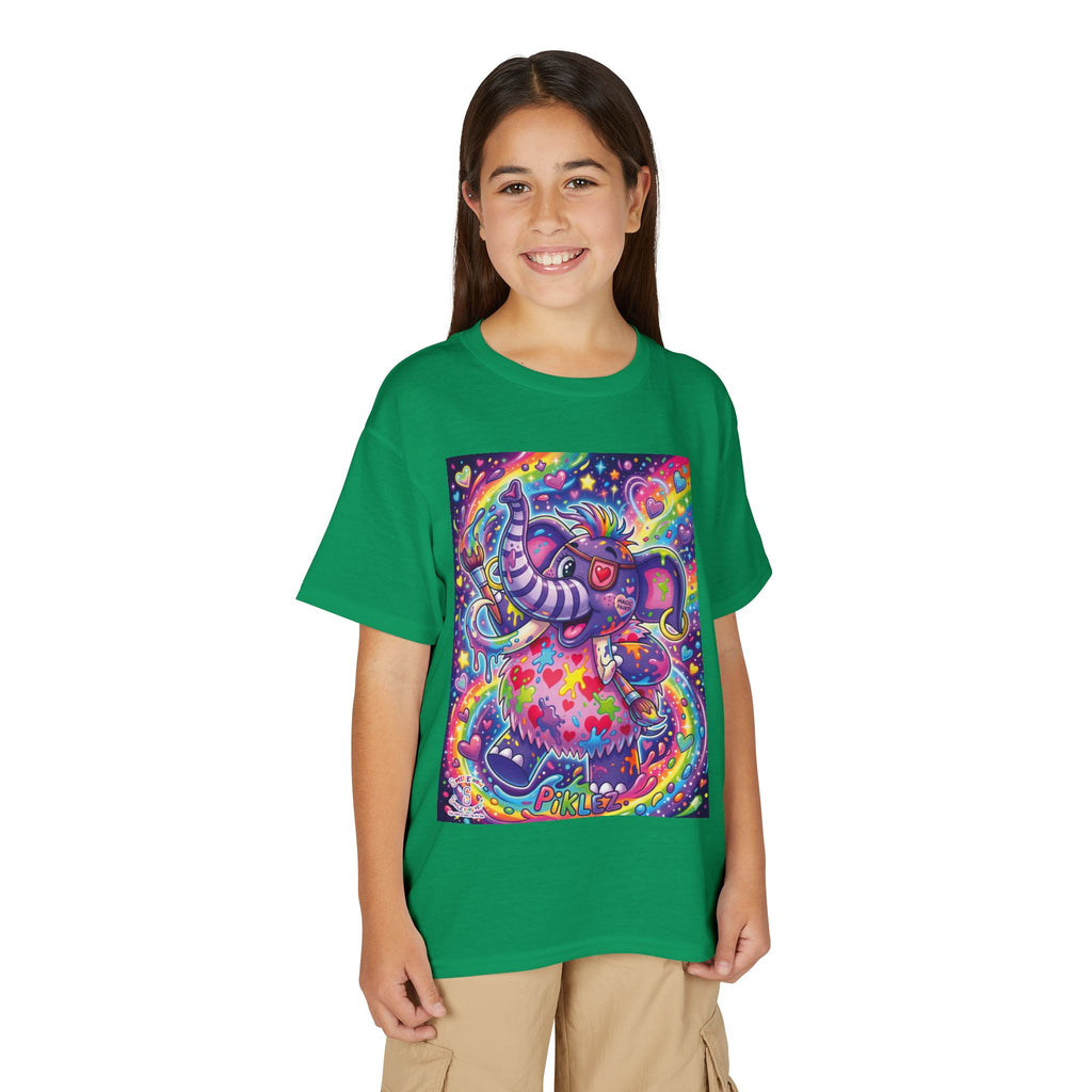 Piklez™ Youth DryBlend® T-Shirt – "Magic Paint!" Graphic Shirt | Smile Universe Collection