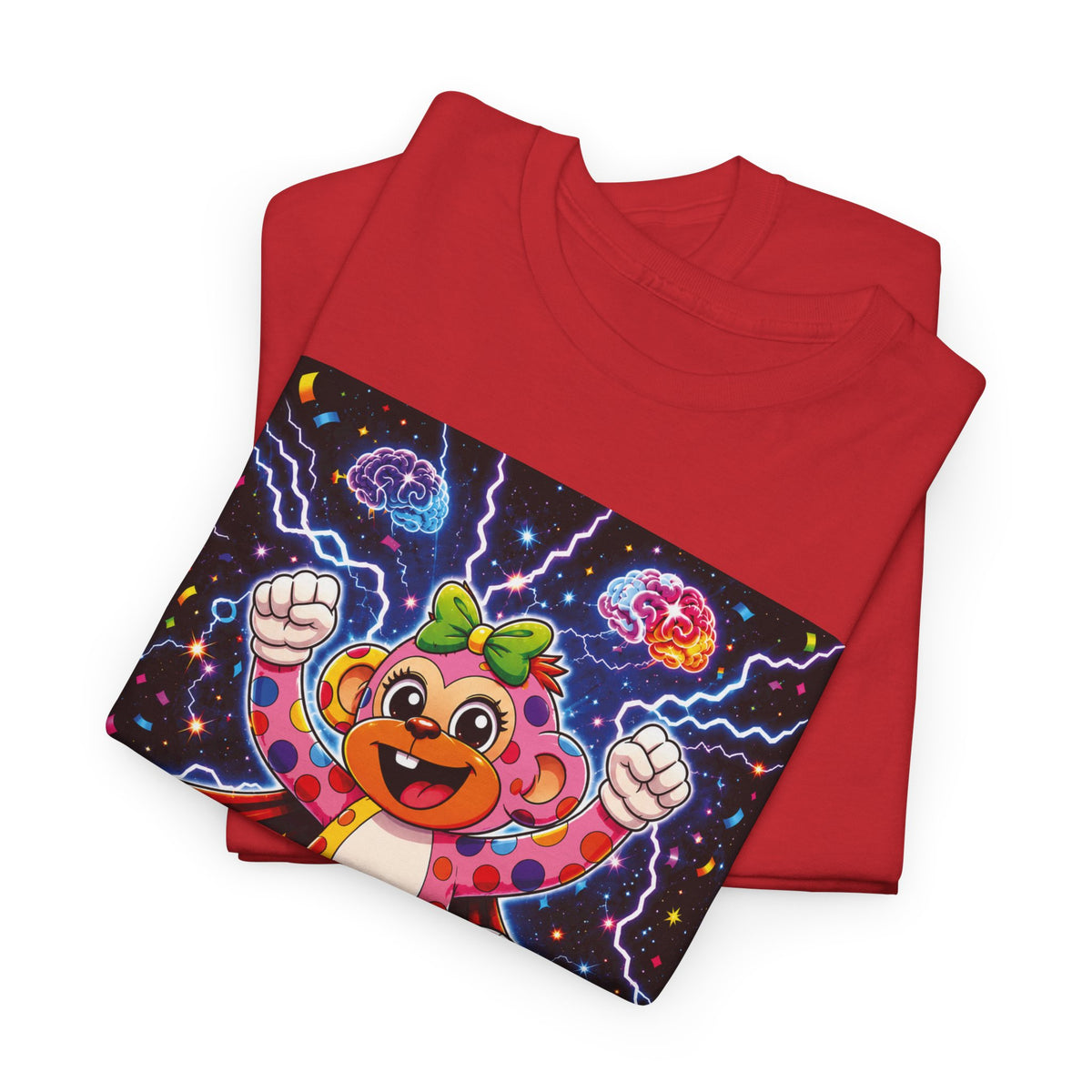 Panz™ Unisex Heavy Cotton™ Tee For Adult – "My Energy is Powerful" Graphic Tee | Smile Universe Collection