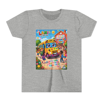 Lani™ Youth Short Sleeve Tee – "Let's Sing Happiness Together!" Graphic