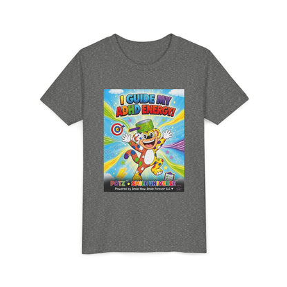 Potz™ Youth Short Sleeve Tee – "I Guide My ADHD Energy!" Graphic Tee | Smile Universe Collection