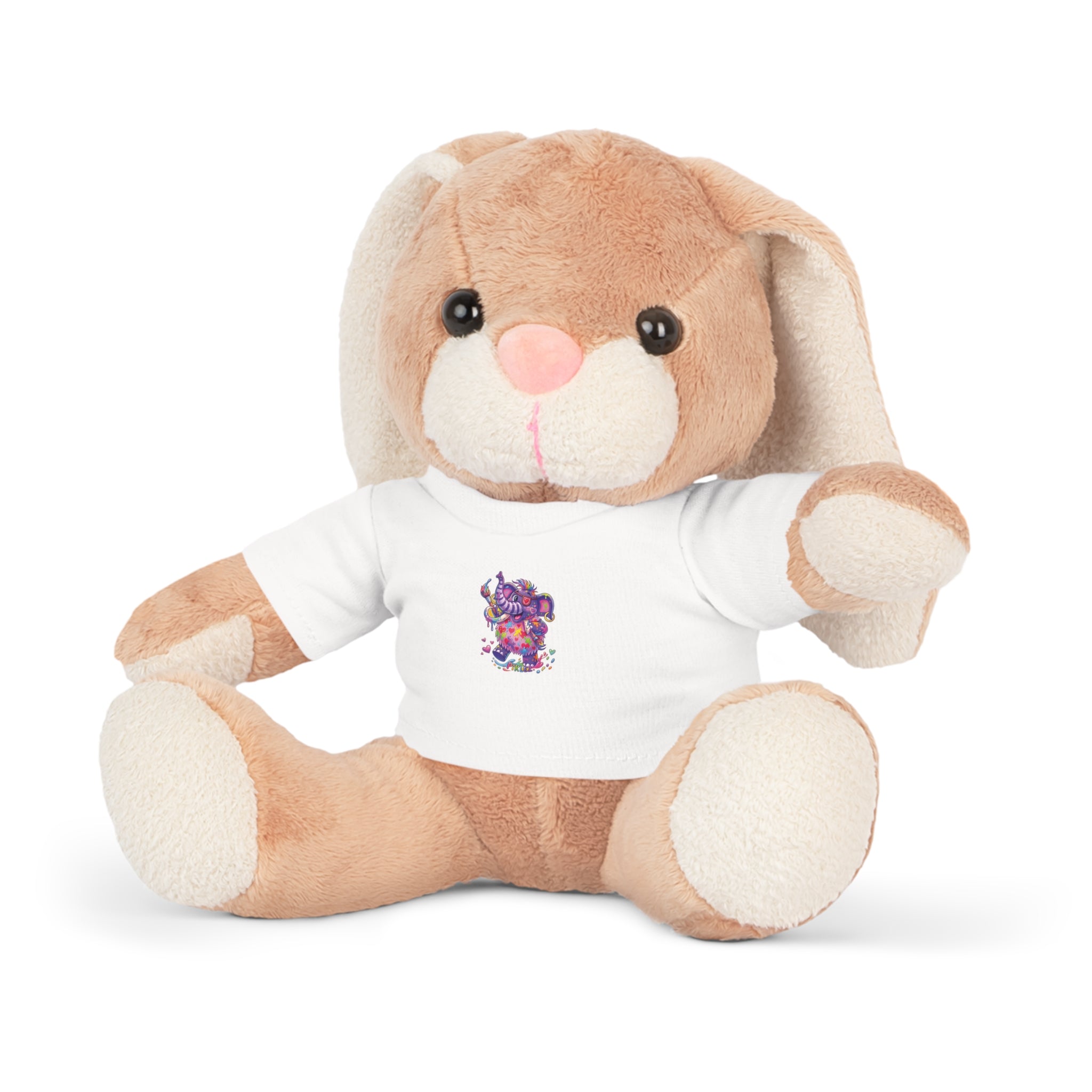 Piklez™ Plush Toy with T-Shirt – "Magic Paint!" Graphic | Smile Universe Collection