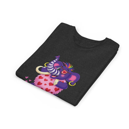 Piklez™ Youth Short Sleeve Tee – "Full of Love!" Graphic Shirt | Smile Universe Collection