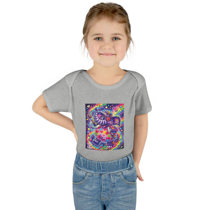 Piklez™ Infant Baby Rib Bodysuit – "Magic Paint!" Graphic | Smile Universe Collection