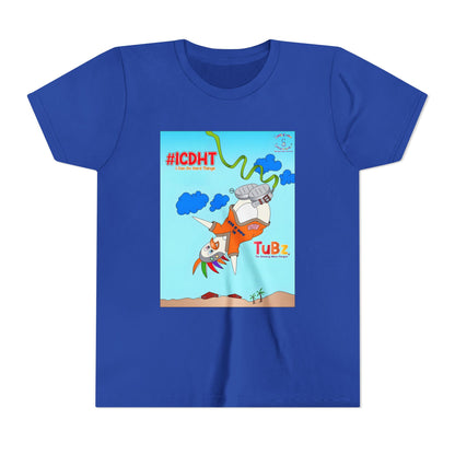 TuBz™ "I Can Do Hard Things" Youth T-Shirt - Motivational Kids Graphic Tee