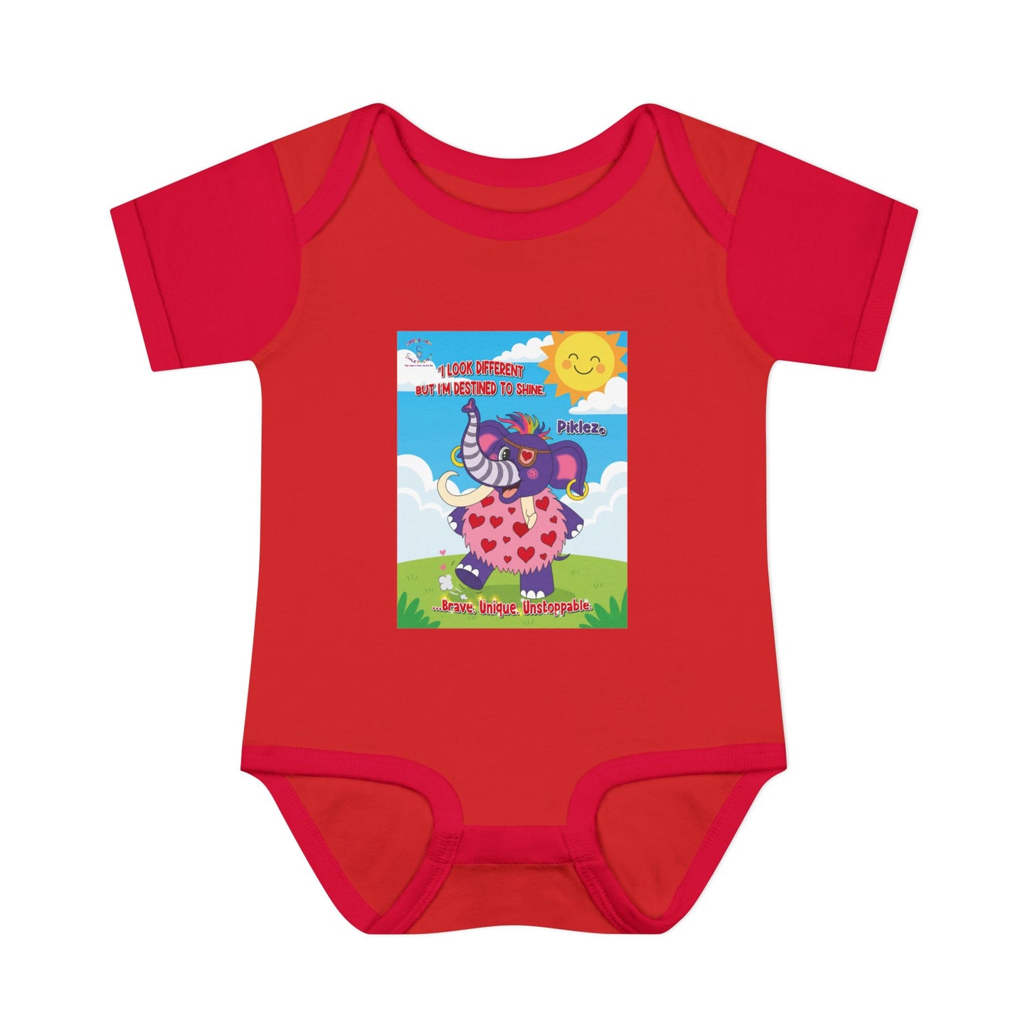 Piklez™ Infant Bodysuit – “Destined to Shine” Baby Outfit | Smile Universe Collection