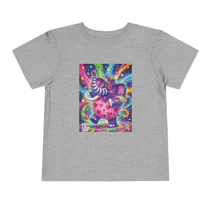 Piklez™ Toddler Short Sleeve Tee – "Born to Celebrate!" Graphic Shirt | Smile Universe Collection