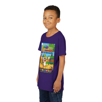 Potz™ Youth Short Sleeve Tee – "My ADHD Means Always Dreaming, Highly Determined" Graphic Tee | Smile Universe Collection
