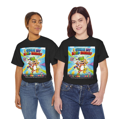Potz™ Unisex Heavy Cotton™ Tee – "I Guide My ADHD Energy!" Graphic Tee | Smile Universe Collection