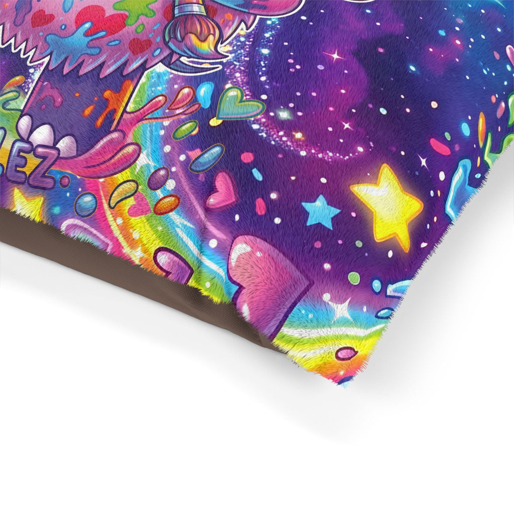 Piklez™ Pet Bed – "Magic Paint!" Graphic | Smile Universe Collection
