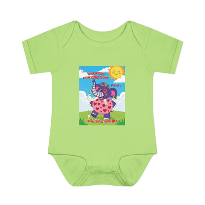 Piklez™ Infant Bodysuit – “Destined to Shine” Baby Outfit | Smile Universe Collection