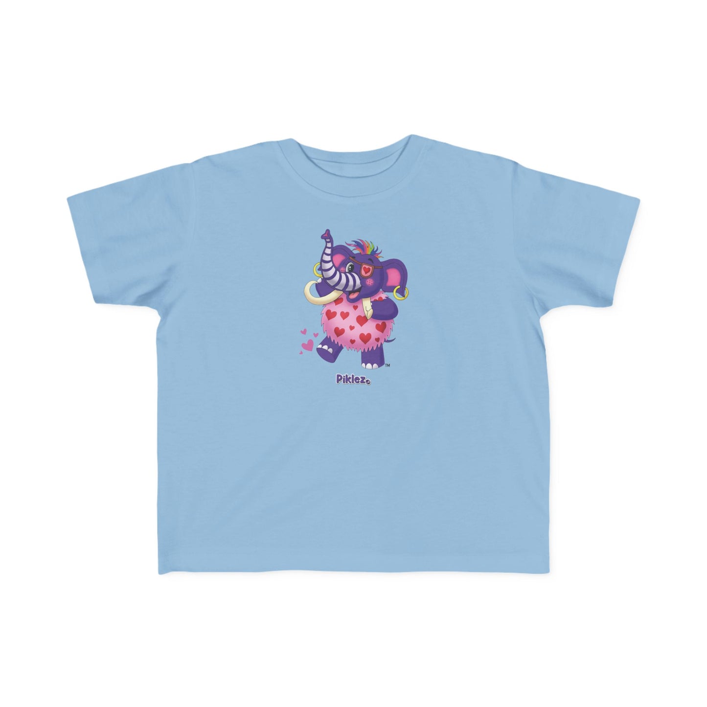 Piklez™ Toddler's Fine Jersey Tee – "Full of Love!" Graphic Shirt | Smile Universe Collection