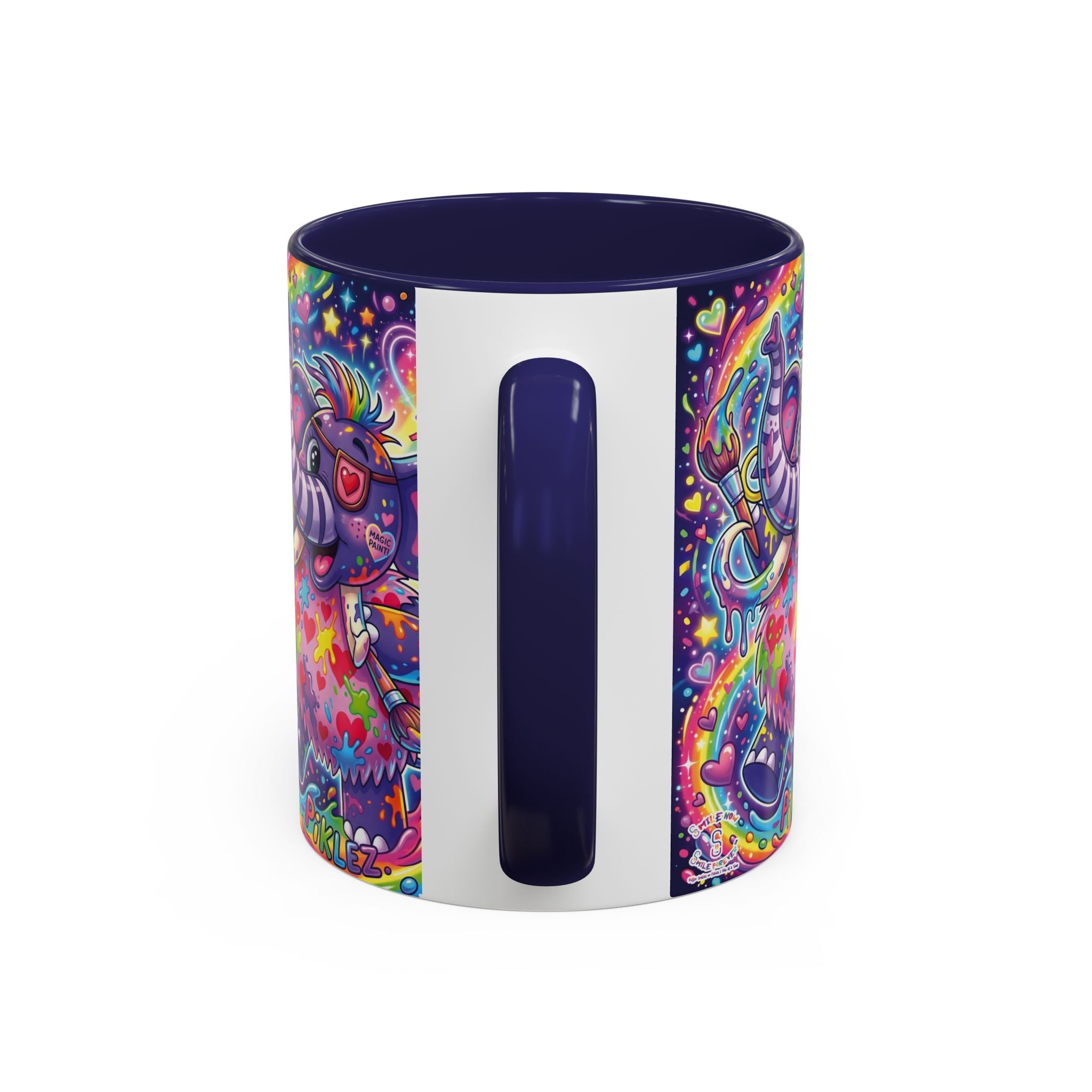 Piklez™ 15oz Ceramic Mug – "Magic Paint!" Graphic | Smile Universe Collection