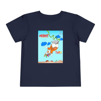 TuBz™ "I Can Do Hard Things" Toddler T-Shirt | Toddler Short Sleeve Tee  - Positive Kids Graphic Tee