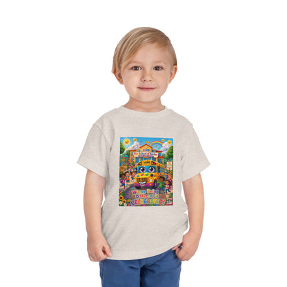 Lani™ Toddler Short Sleeve Tee – "Where Being Different is CELEBRATED!" Graphic Shirt