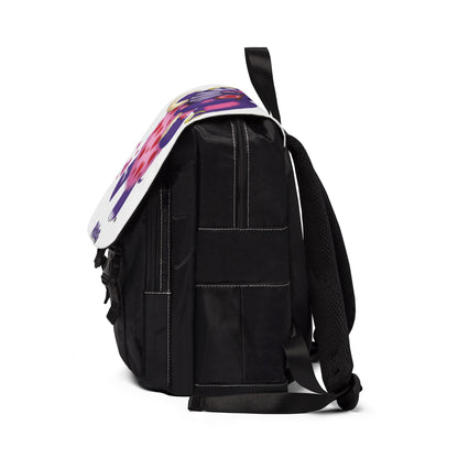 Piklez™ Unisex Casual Shoulder Backpack – "Full of Love!" Graphic | Smile Universe Collection