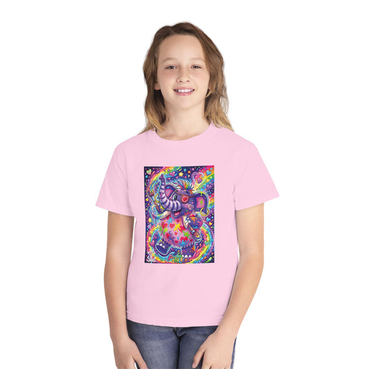 Piklez™ Youth Midweight Tee – "Magic Paint!" Graphic Shirt | Smile Universe Collection