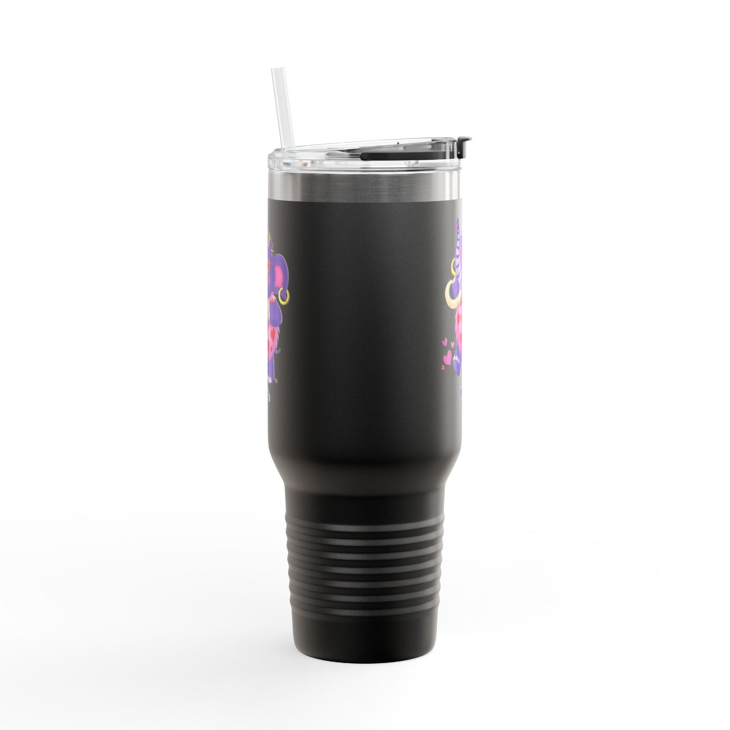 Piklez™ 40oz Insulated Travel Mug – "Full of Love!" Graphic | Smile Universe Collection